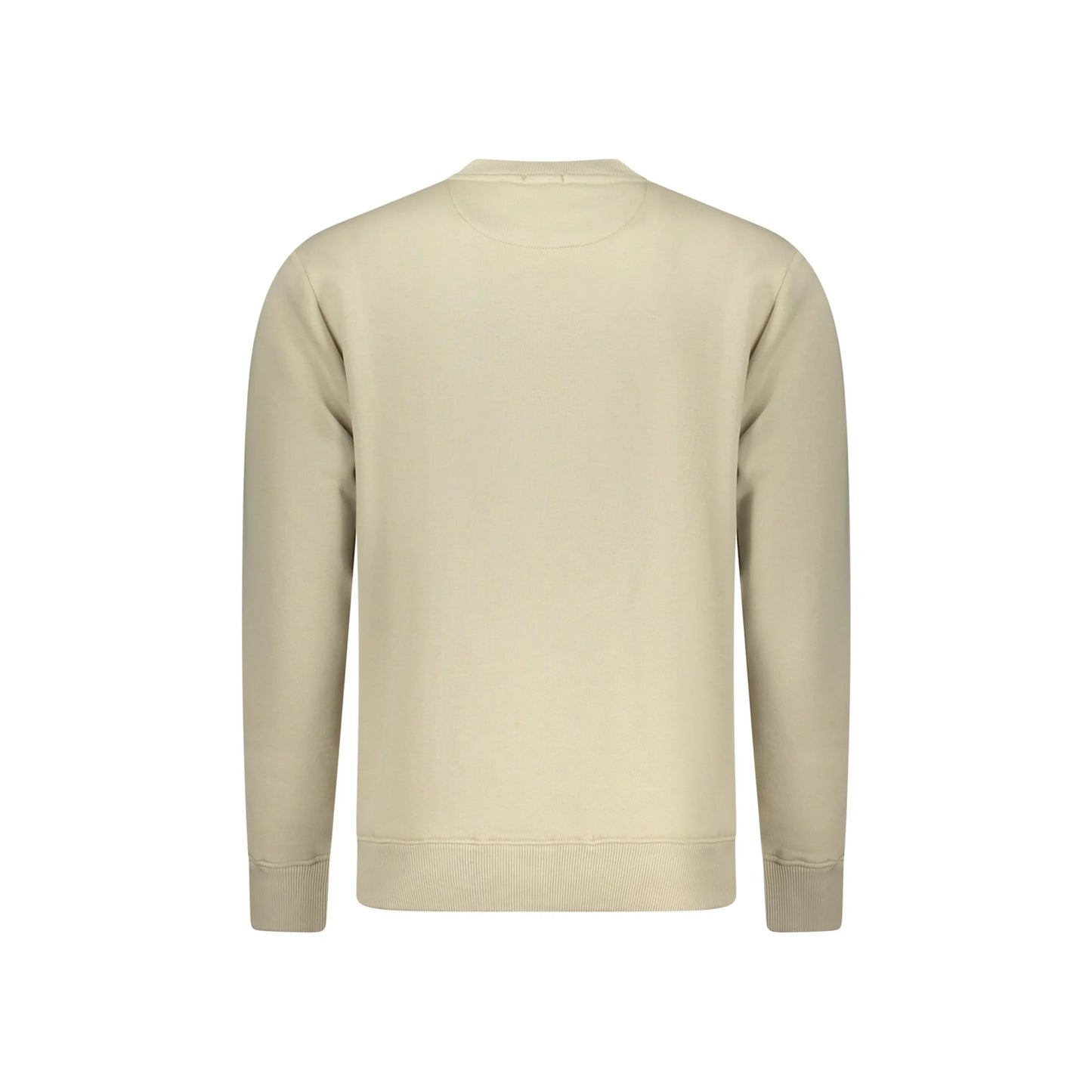 Coveri Moving Felpa Maniche Lunghe Uomo Beige Ricamo Felpe - vista 2