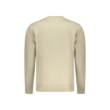 Coveri Moving Felpa Maniche Lunghe Uomo Beige Ricamo Felpe - vista 2