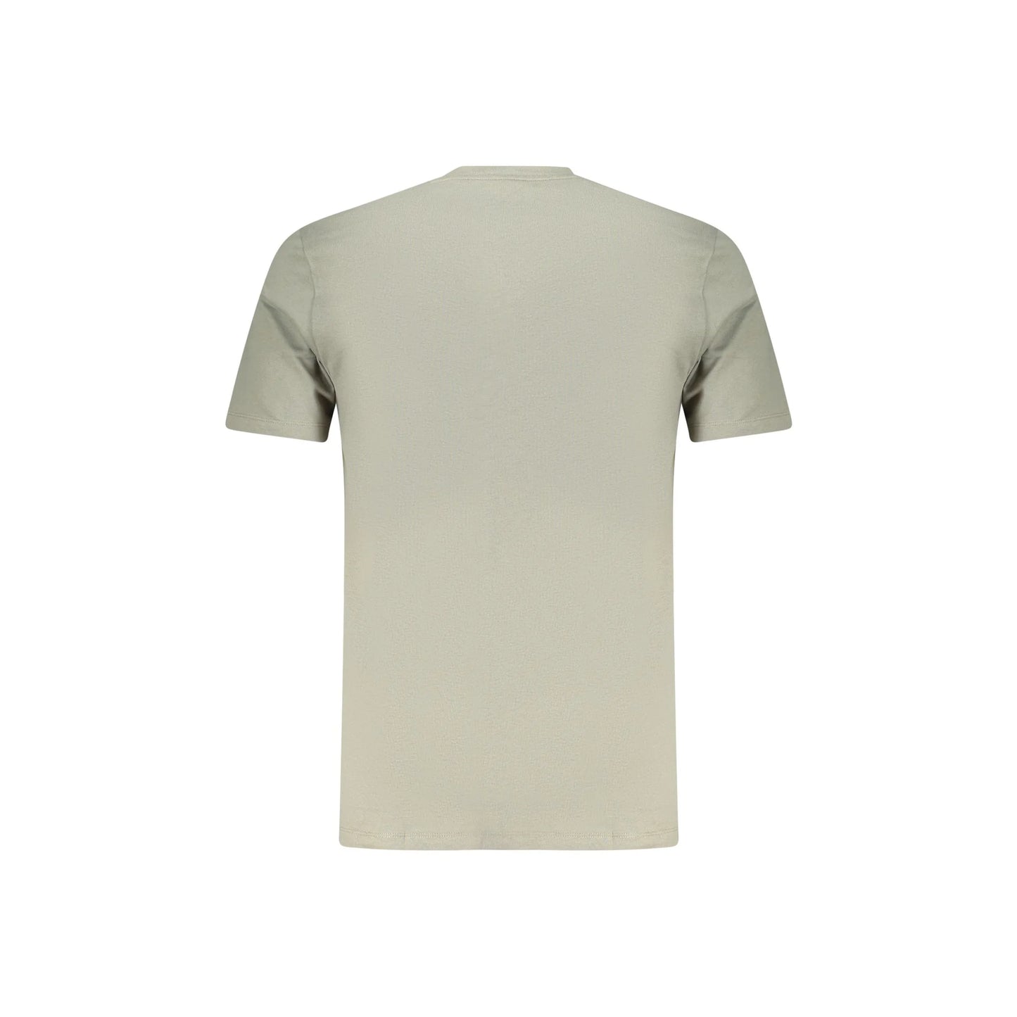 Boss T-Shirt Maniche Corte Uomo Verde Ricamo - vista 2