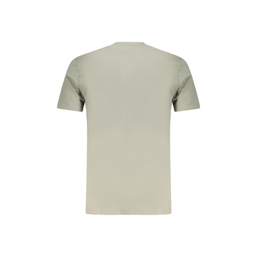 Boss T-Shirt Maniche Corte Uomo Verde Ricamo - vista 2