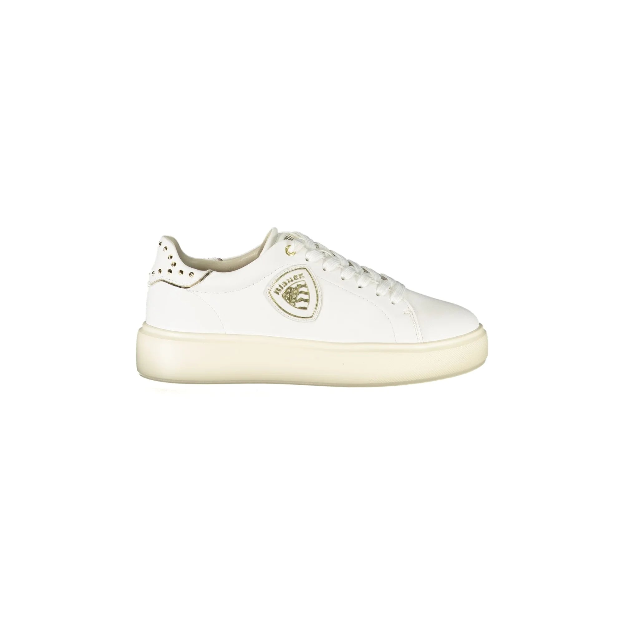 Blauer Sneakers donna Bianco