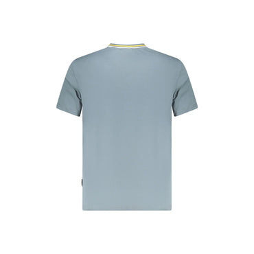 Napapijri T-Shirt Maniche Corte Uomo Grigia Ricamo grigio - vista 2
