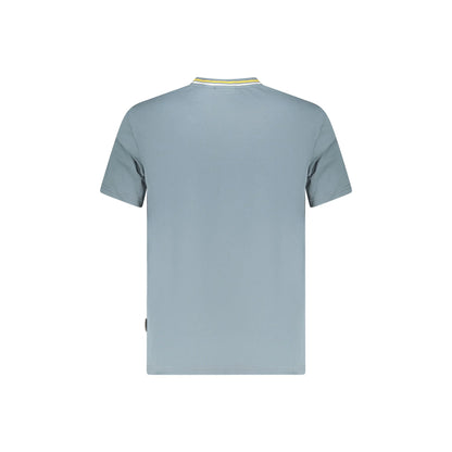 Napapijri T-Shirt Maniche Corte Uomo Grigia Ricamo grigio - vista 2