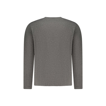Pepe Jeans T-Shirt Maniche Lunghe Uomo Grigia Stampa grigio - vista 2