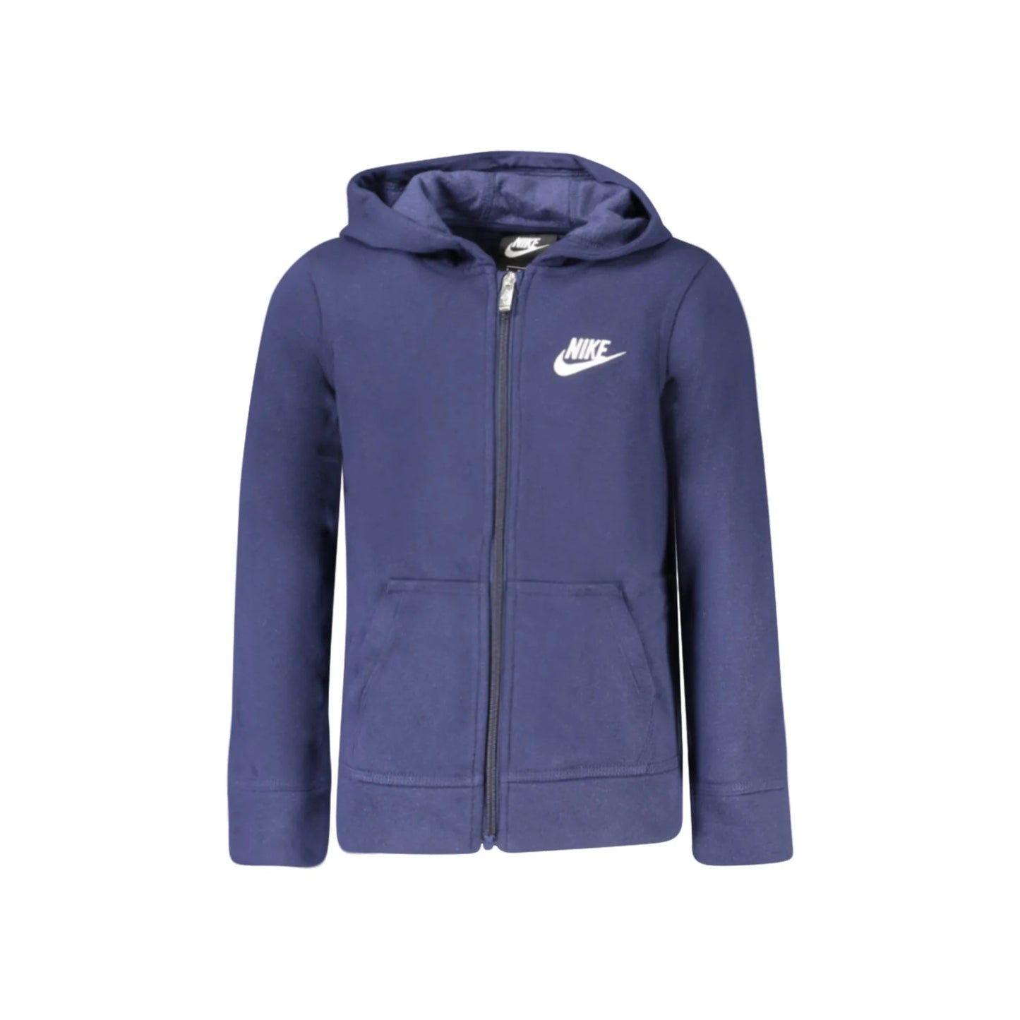 Nike Felpa Maniche Lunghe Unisex Blu Zip Ricamo Felpe - foto prodotto