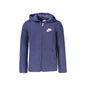 Nike Felpa Maniche Lunghe Unisex Blu Zip Ricamo Felpe - foto prodotto