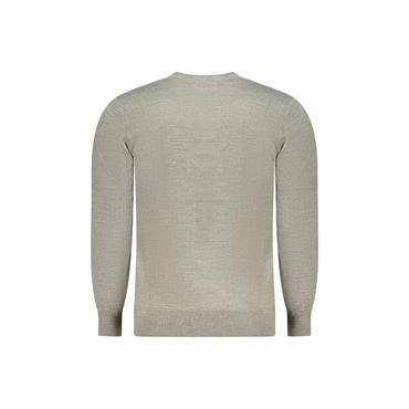 North Sails Maglia Uomo Grigia Girocollo con Logo Maglie grigio - vista 2