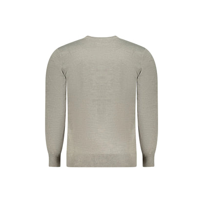 North Sails Maglia Uomo Grigia Girocollo con Logo Maglie grigio - vista 2
