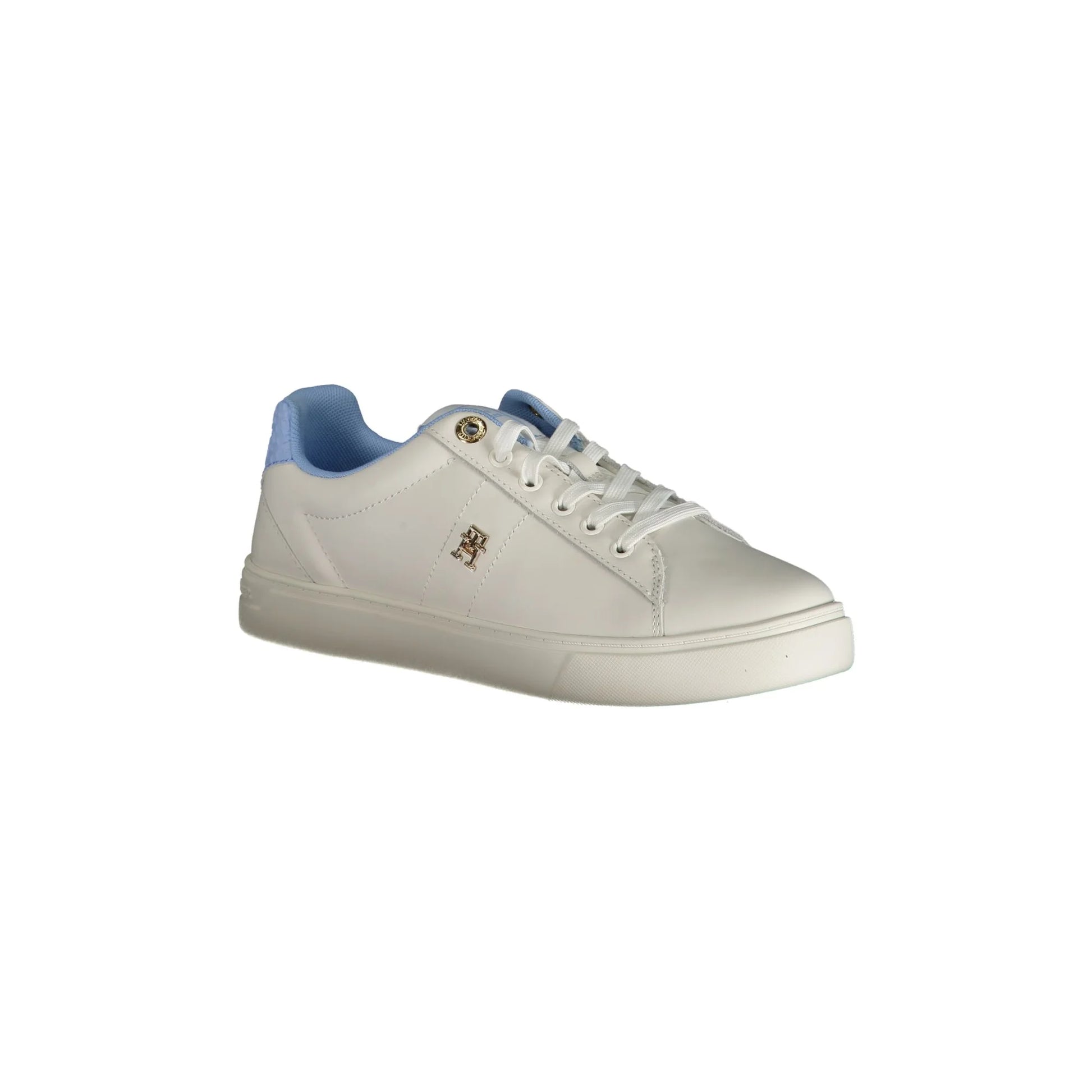 TOMMY HILFIGER Scarpe Sneakers Donna Azzurre con Dettagli a Contrasto - vista 2