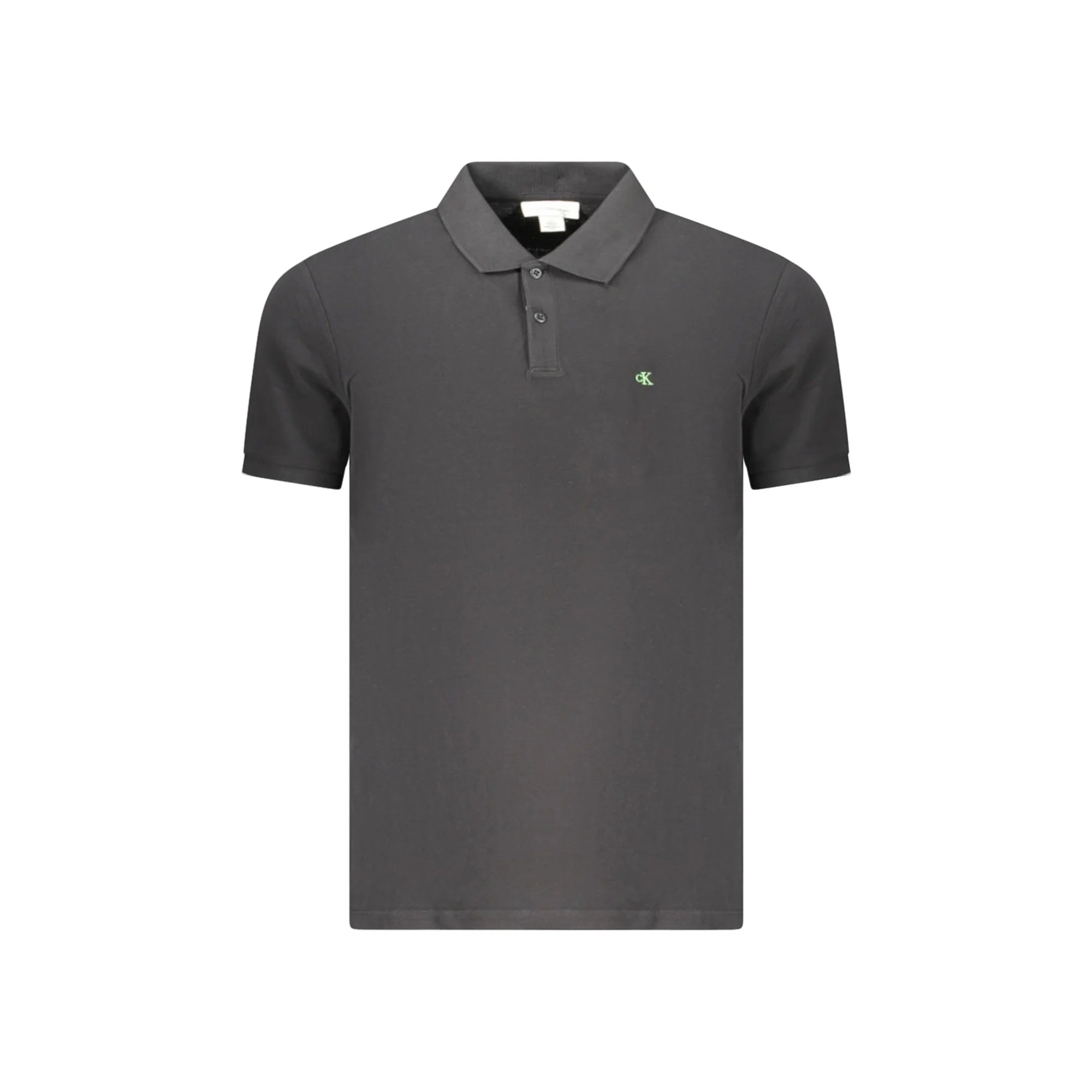 CALVIN KLEIN POLO MANICHE CORTE UOMO NERO
