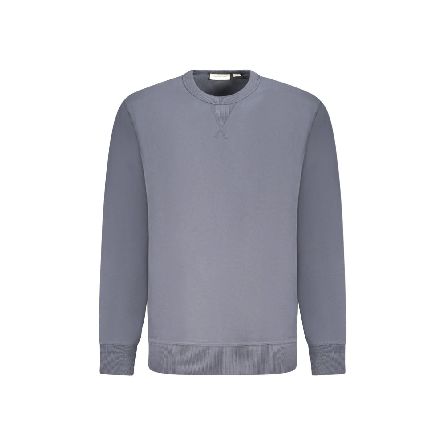 Calvin Klein Felpa Maniche Lunghe Uomo Blu Logo Felpe - foto prodotto