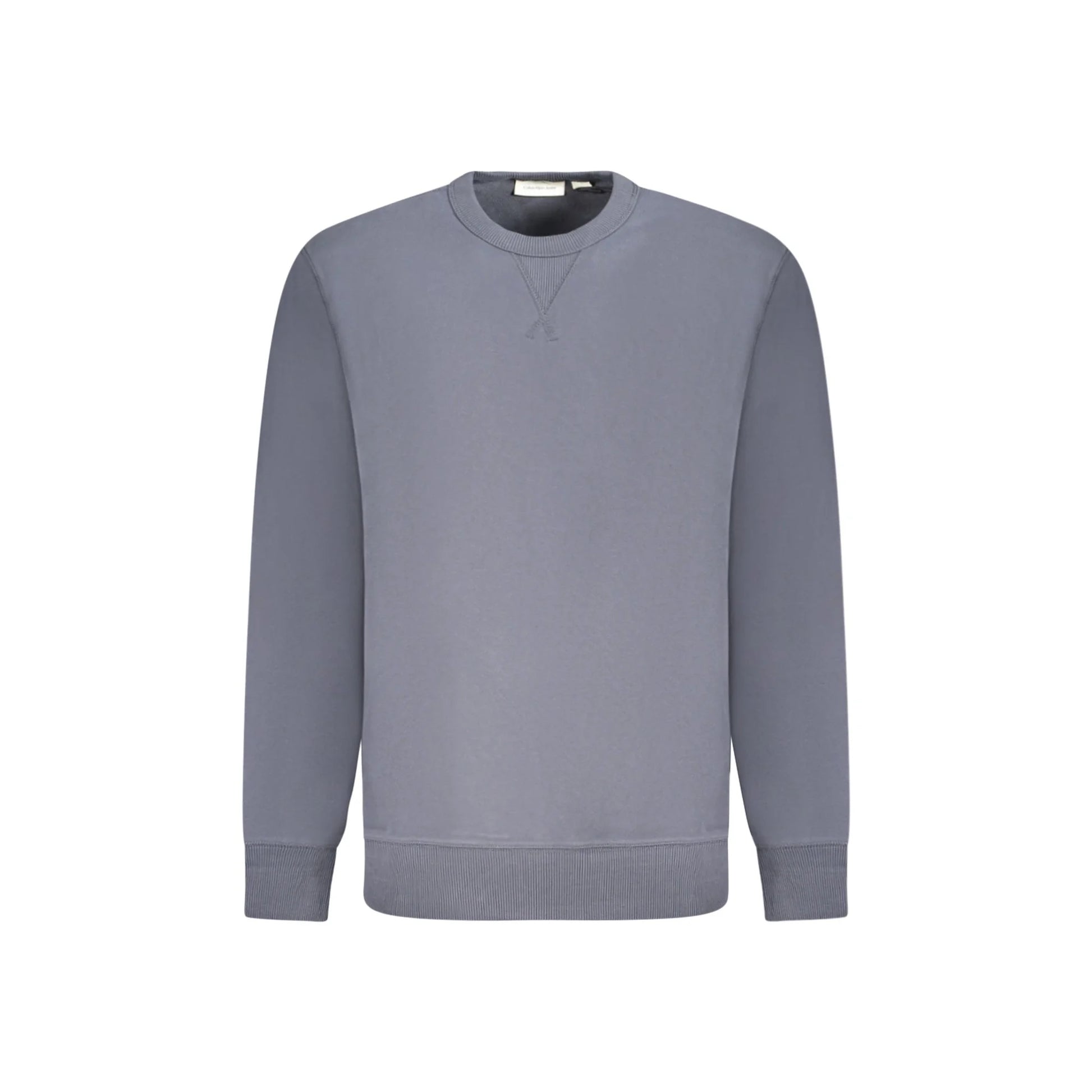 Calvin Klein Felpa Maniche Lunghe Uomo Blu Logo Felpe - foto prodotto