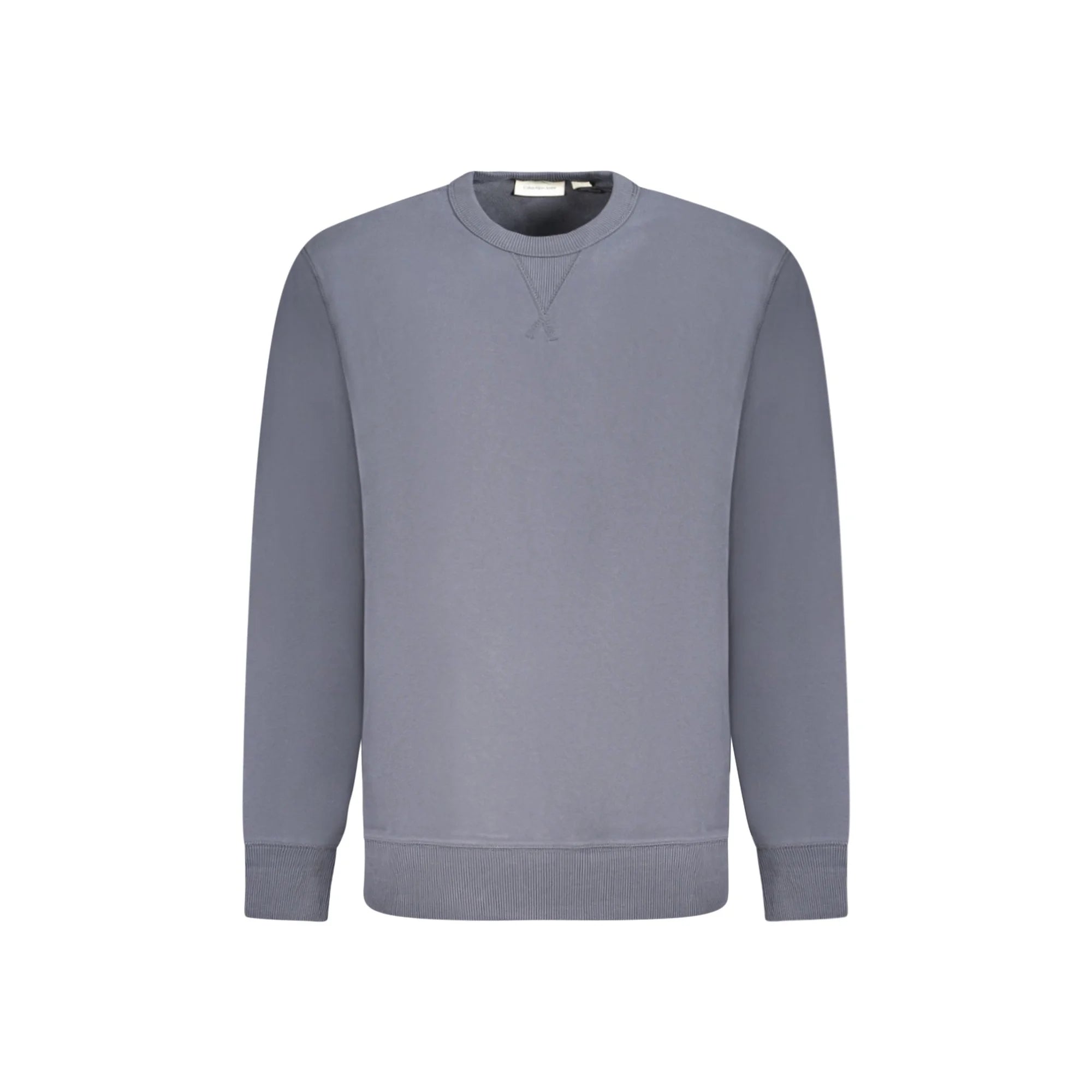 Calvin Klein Felpa Maniche Lunghe Uomo Blu Logo Felpe - foto prodotto
