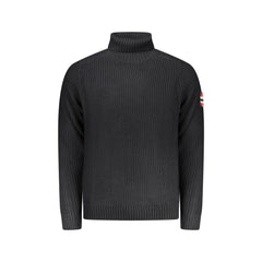 Norway 1963 Maglione Uomo Blu Ricamo Logo