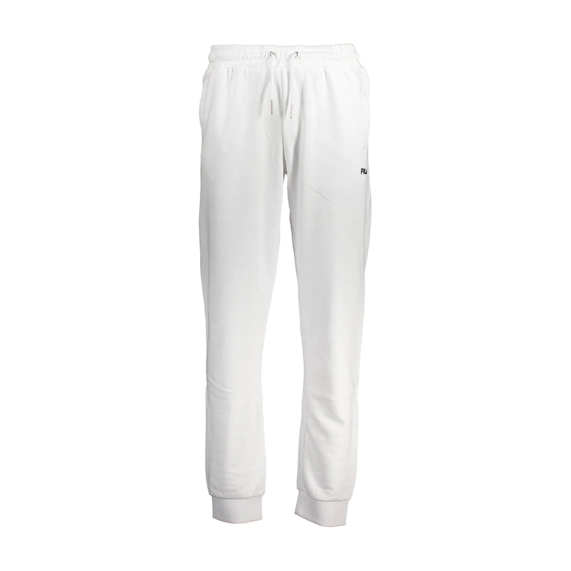 Fila Pantaloni Uomo Bianco Ricamo - foto prodotto