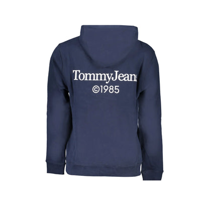 Tommy Hilfiger Felpa Maniche Lunghe Uomo Blu Stampa Logo Felpe - vista 2