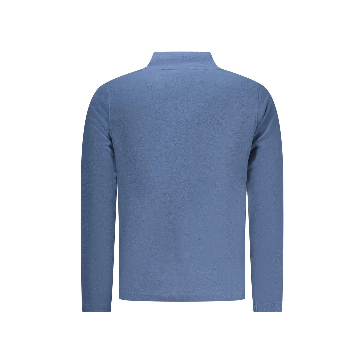 U.S. Grand Felpa Uomo Blu Mezza Zip Pile Ricamo Logo Felpe - vista 2