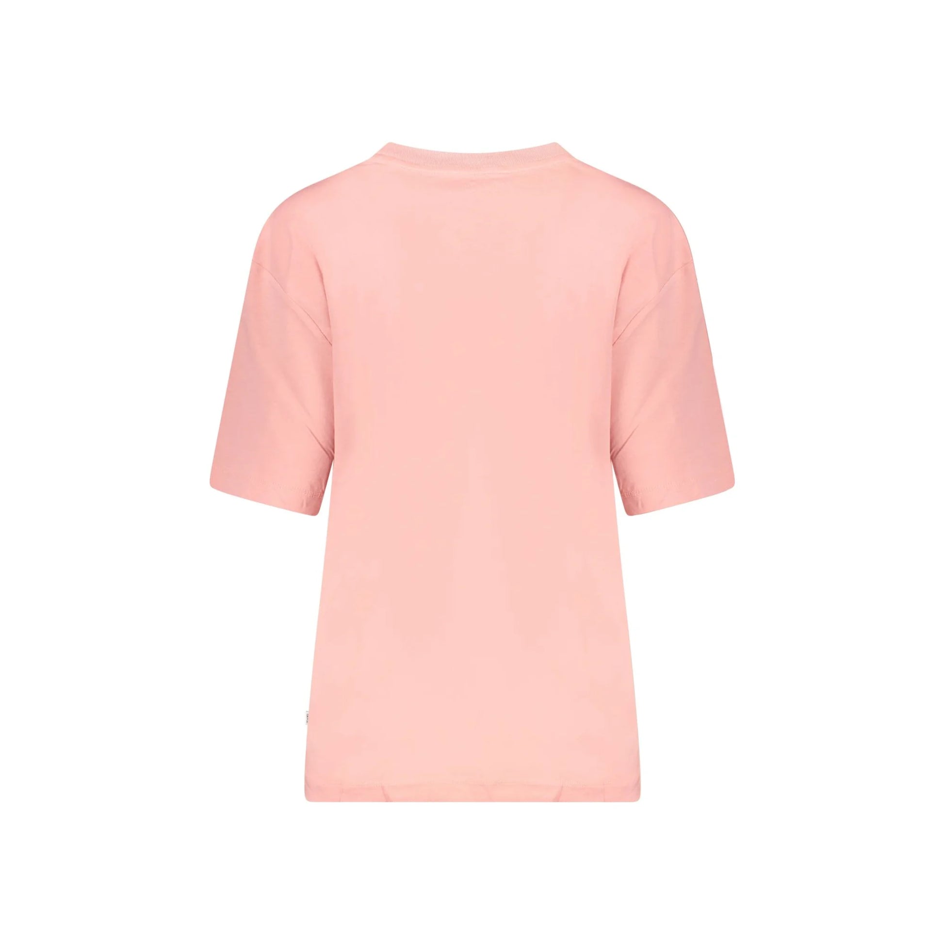 Guess Jeans T-Shirt Maniche Corte Donna Rosa Stampa Logo - vista 2