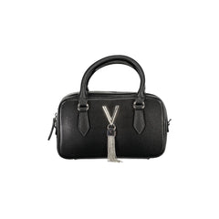 Valentino Bags Mala Tiracolo Mulher Preta Fecho de Correr Logo