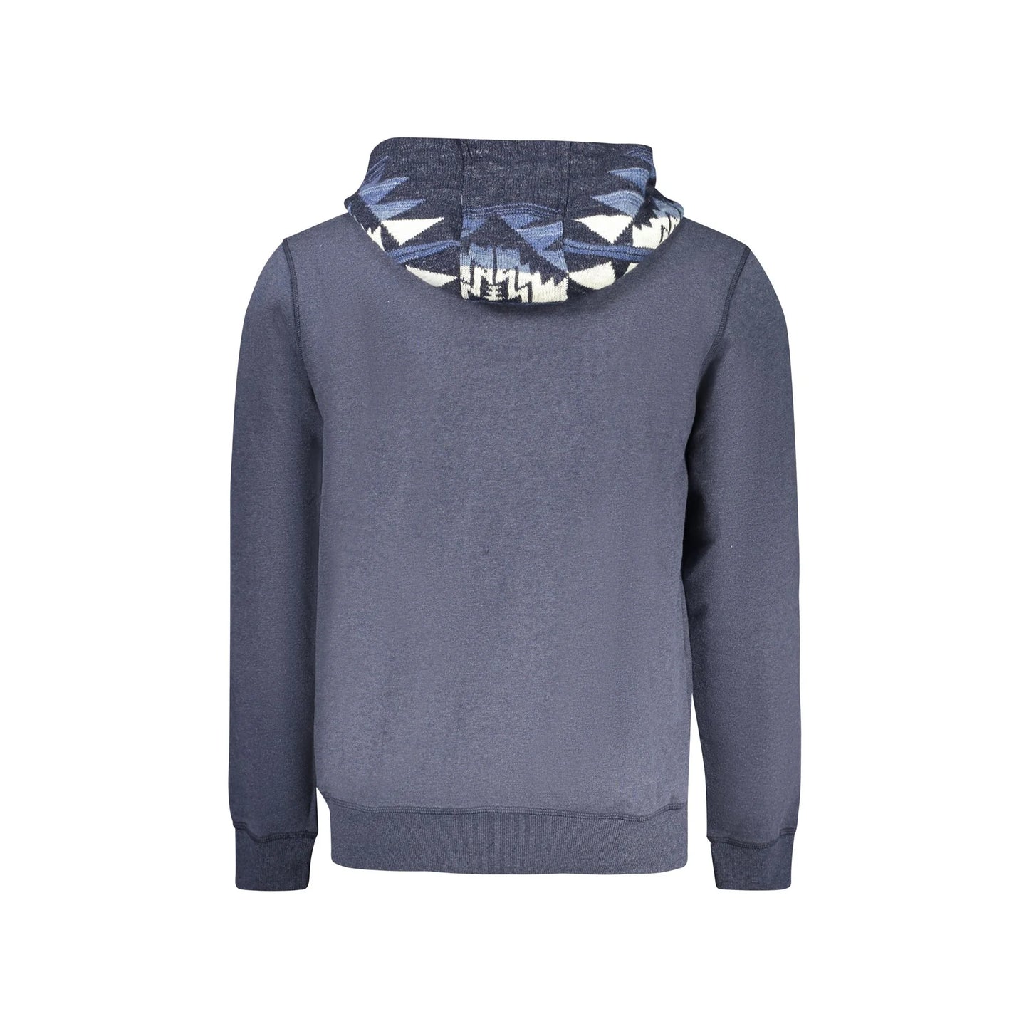 Guess Jeans Felpa Maniche Lunghe Uomo Blu Stampa Felpe - vista 2