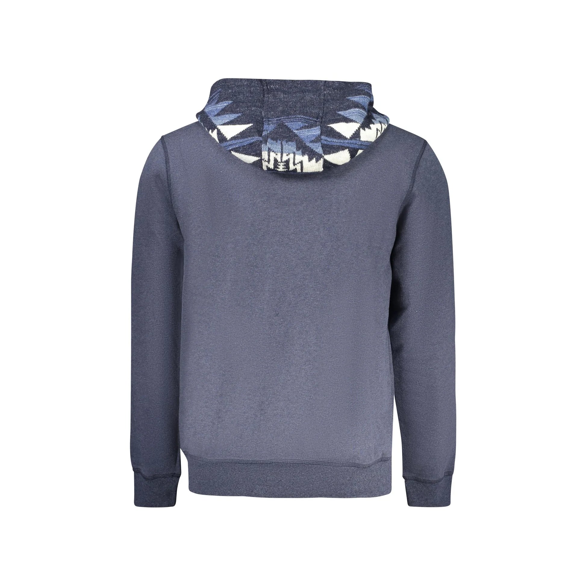 Guess Jeans Felpa Maniche Lunghe Uomo Blu Stampa Felpe - vista 2