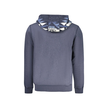 Guess Jeans Felpa Maniche Lunghe Uomo Blu Stampa Felpe - vista 2