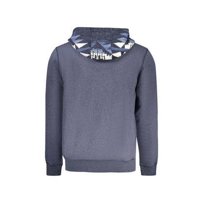 Guess Jeans Felpa Maniche Lunghe Uomo Blu Stampa Felpe - vista 2