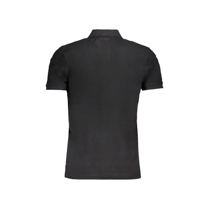 Gian Marco Venturi Polo Maniche Corte Uomo Nera Ricamo nero - vista 2