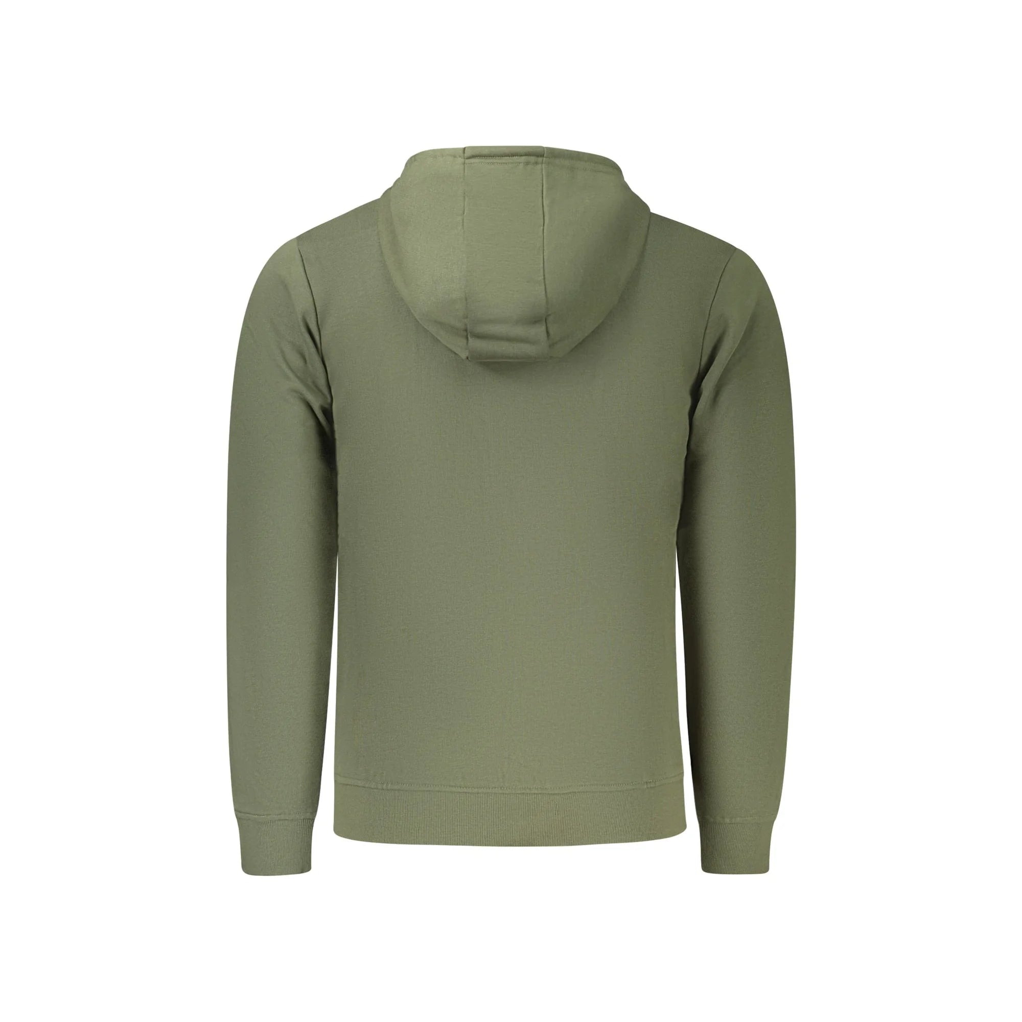 U.S. GRAND FELPA CON ZIP UOMO VERDE