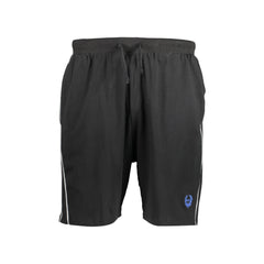 Gian Marco Venturi Short Uomo Nero Ricamo