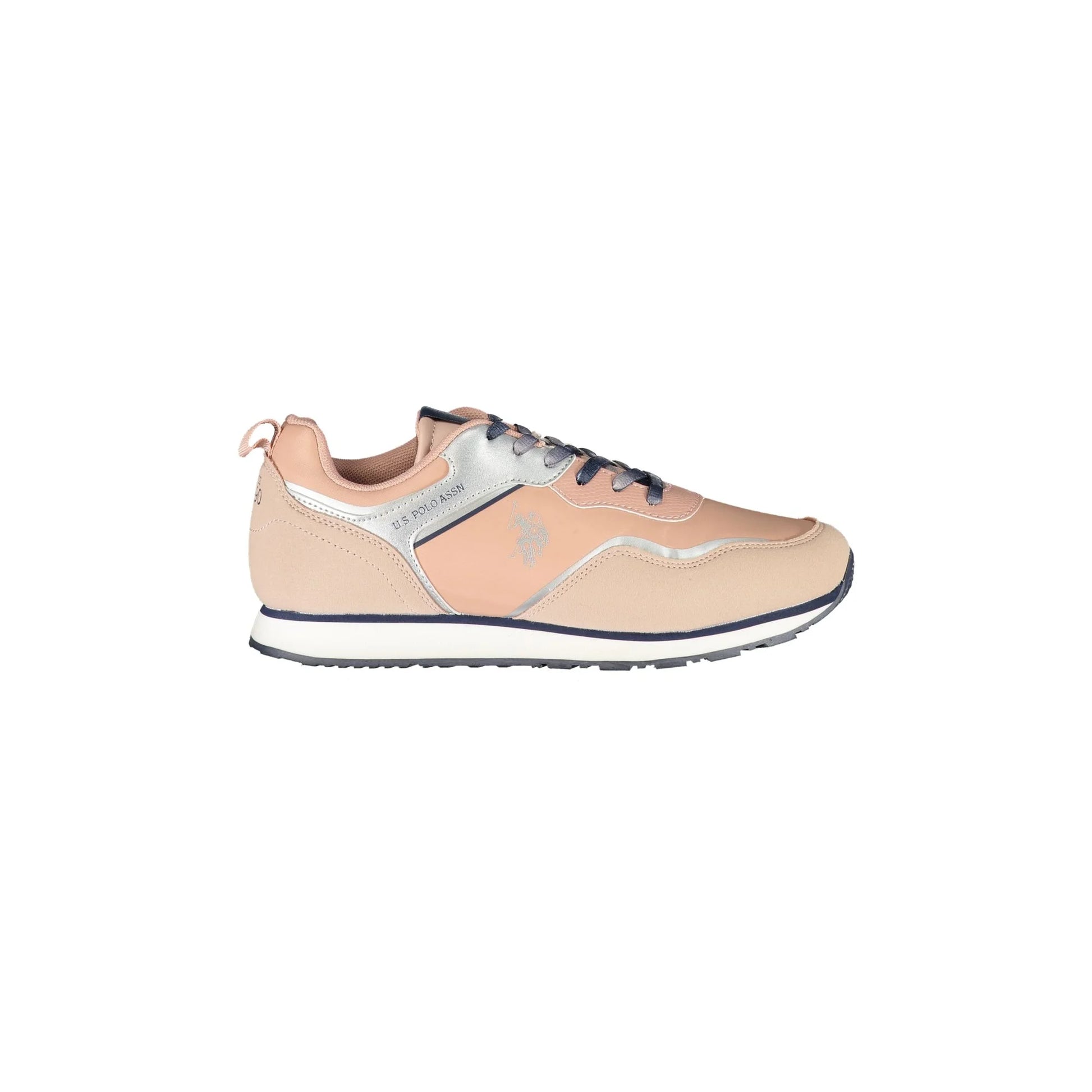 U.S. POLO ASSN. Scarpe Sneakers Donna Rosa con Dettagli a Contrasto - foto prodotto