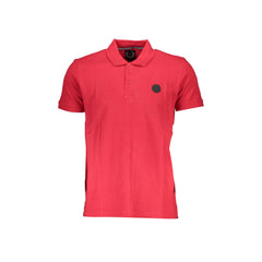 Gian Marco Venturi Polo Manga Corta Hombre Roja Logo