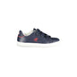U.S. Grand Sneakers Uomo Blu Strap Dettagli a Contrasto - foto prodotto