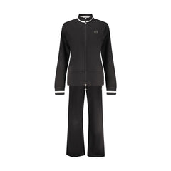 Laura Biagiotti Sudadera Deportiva Mujer Negra Cremallera Completa