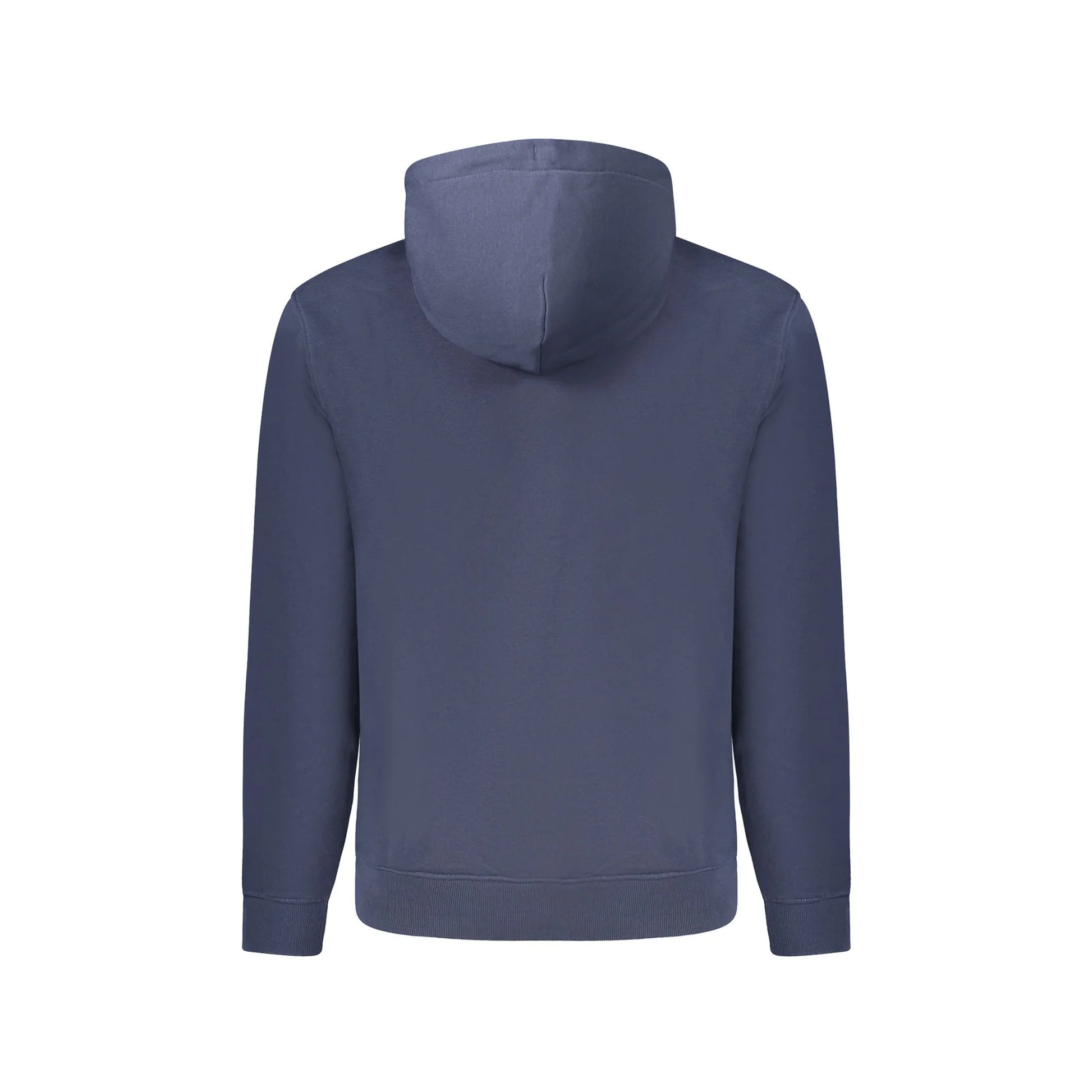 Tommy Hilfiger Felpa Uomo Blu Cappuccio Felpata Tascone Logo Felpe - vista 2