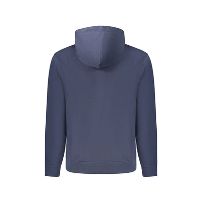 Tommy Hilfiger Felpa Uomo Blu Cappuccio Felpata Tascone Logo Felpe - vista 2