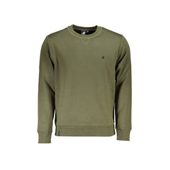 U.S. Grand Polo Felpa Maniche Lunghe Uomo Verde Ricamo