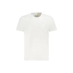 Calvin Klein T-Shirt Męska Biała Krótkie Rękawy Haftowane Logo
