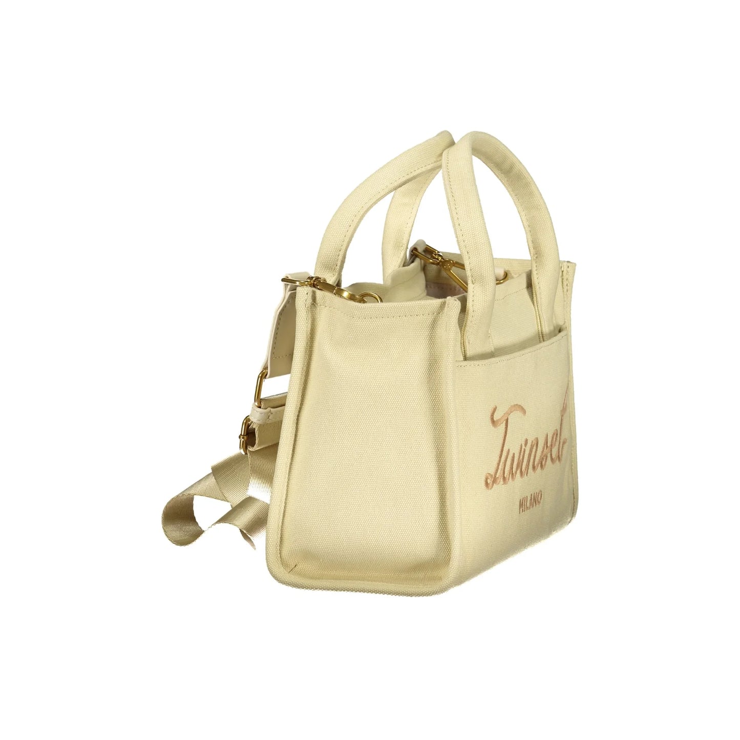 Twinset Borsa a Tracolla Donna Beige Ricamo Borse - vista 3