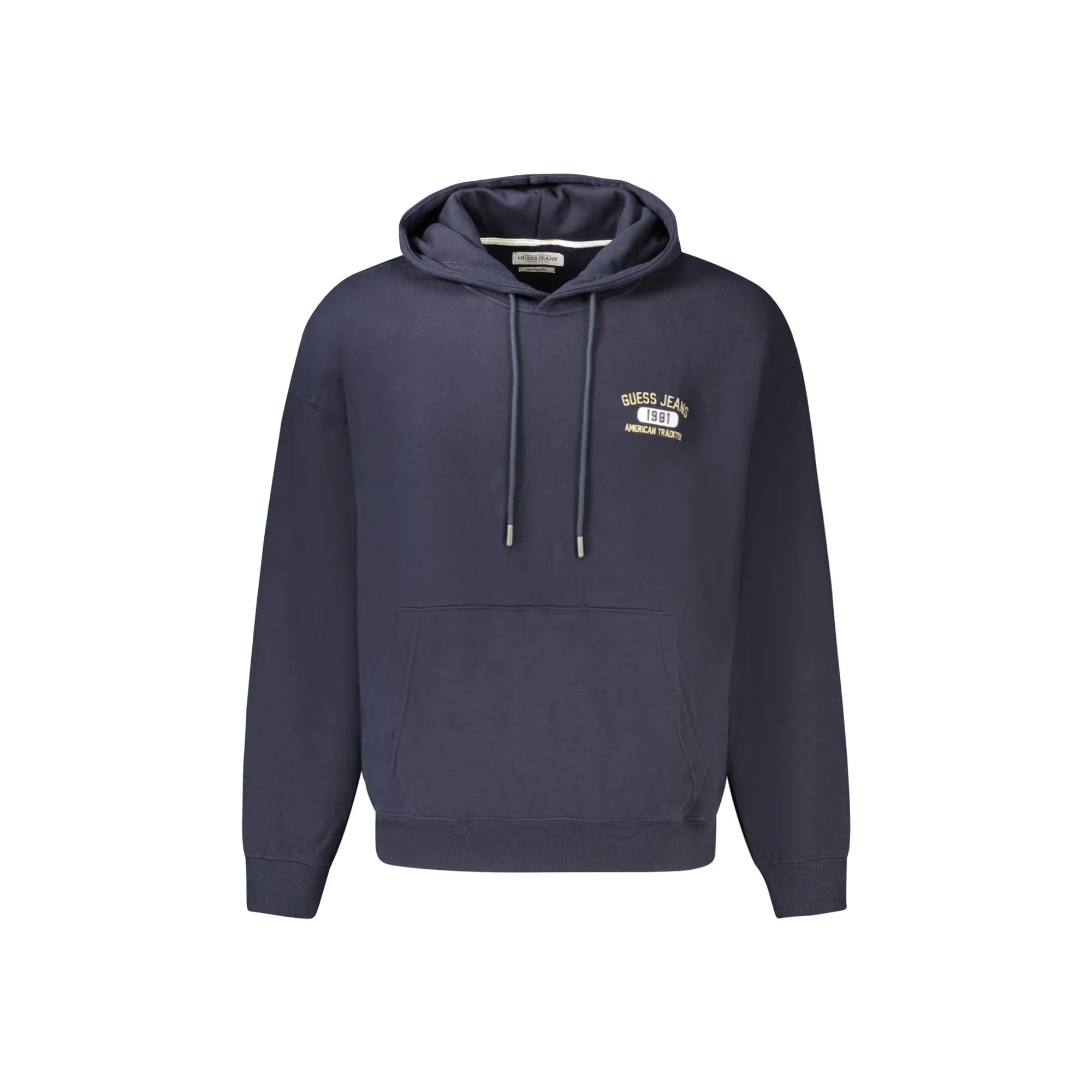Guess Jeans Felpa Maniche Lunghe Uomo Blu Ricamo Felpe - foto prodotto