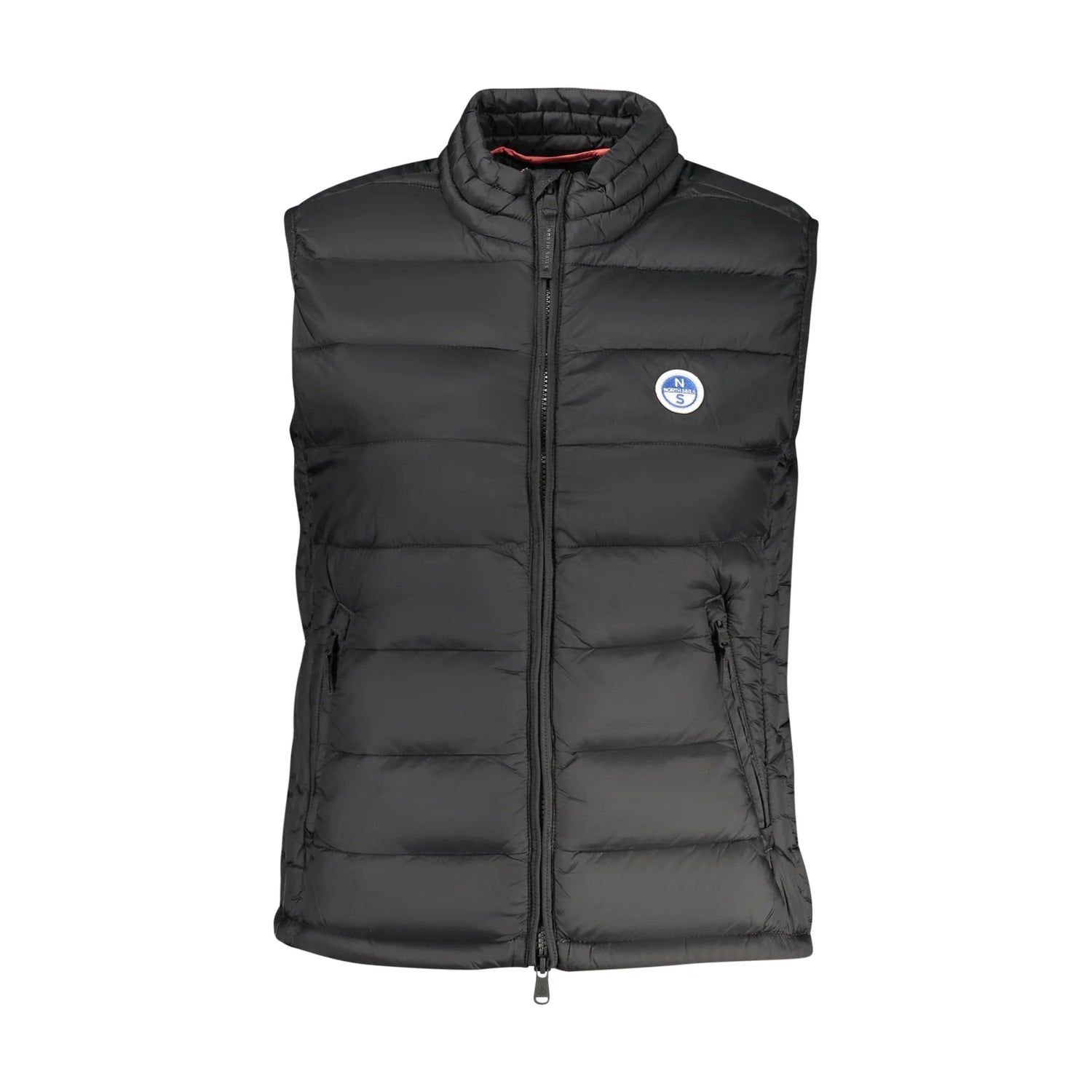North Sails Smanicato Donna Zip Tasche Water Resistant Ocean Positive Logo Giubbotti e Giacche Nero - foto prodotto