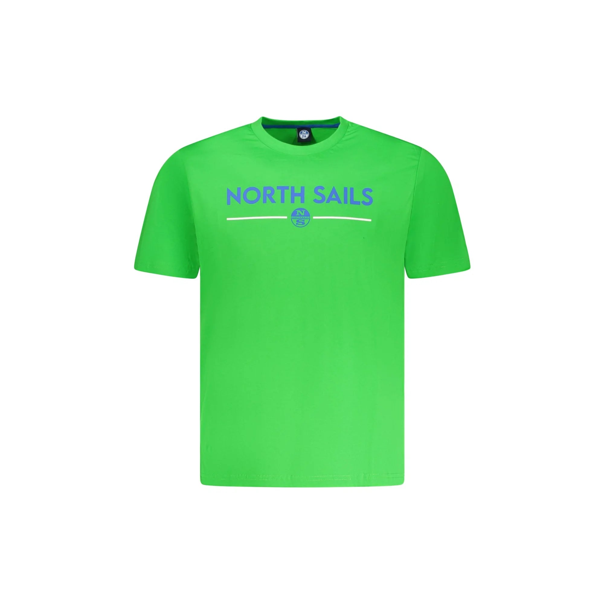 North Sails T-Shirt Maniche Corte Uomo Verde Stampa Logo - foto prodotto