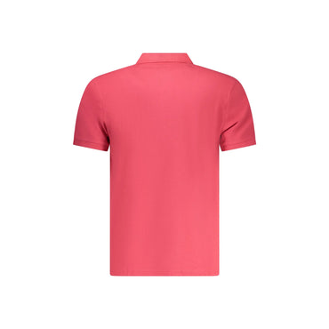 North Sails Short Polo Uomo Rossa Maniche Corte Applicazione Logo rosso - vista 2