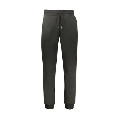 U.S. Grand Pantaloni Tuta Uomo Nero Stampa Logo - foto prodotto