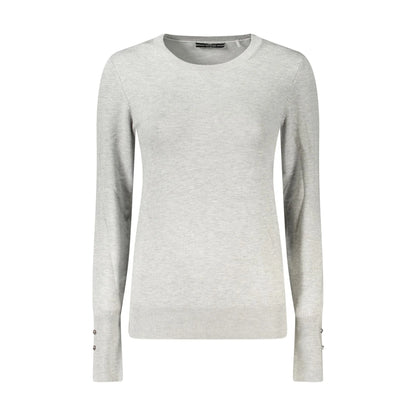 Guess Jeans Maglia Donna Grigia Applicazione Strass Maglie Grigio - foto prodotto