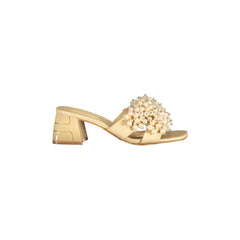 Laura Biagiotti Sandali Sandali Donna Beige Perle e Strass