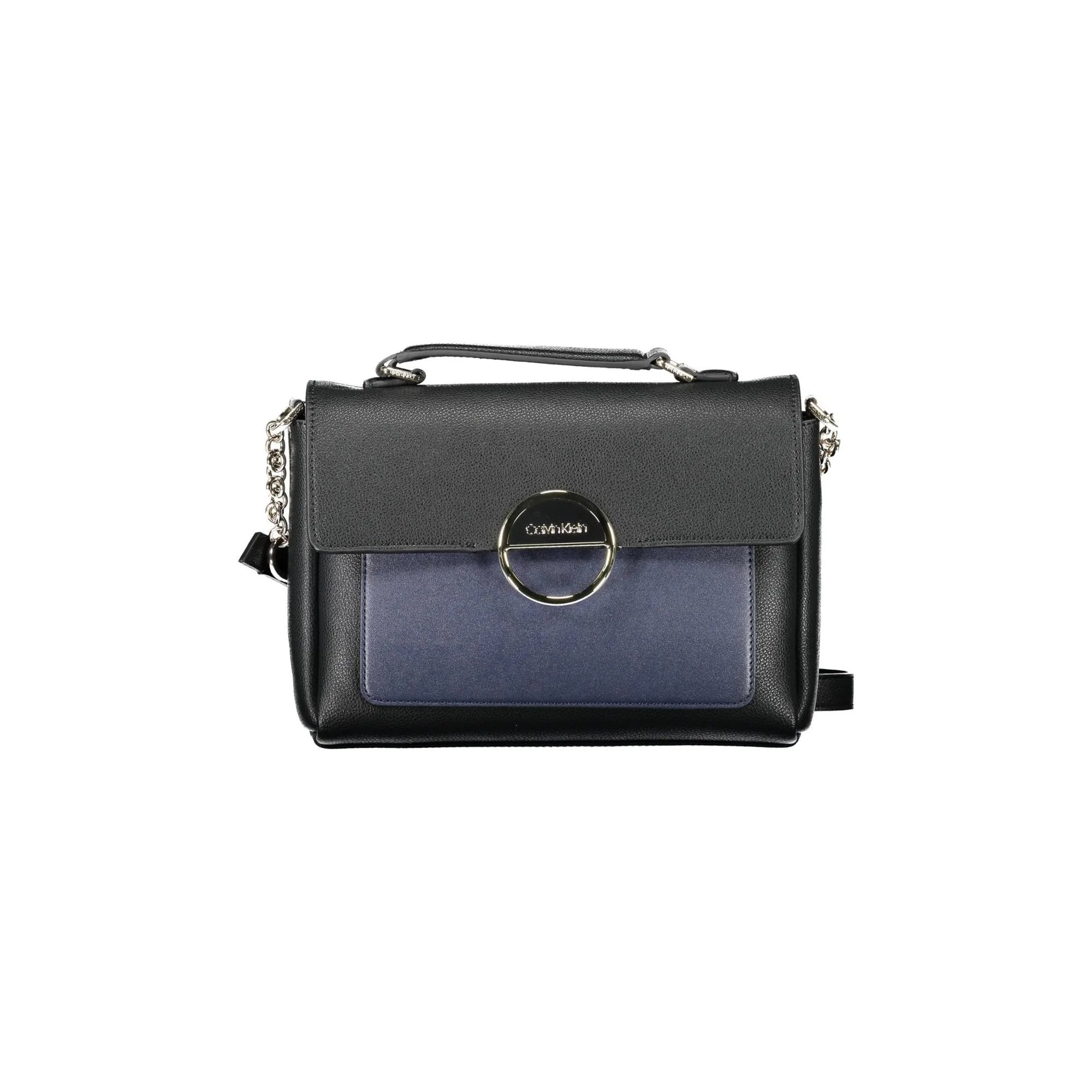 Calvin Klein Borsa a Tracolla Donna Nera Logo A spalla Nero - foto prodotto