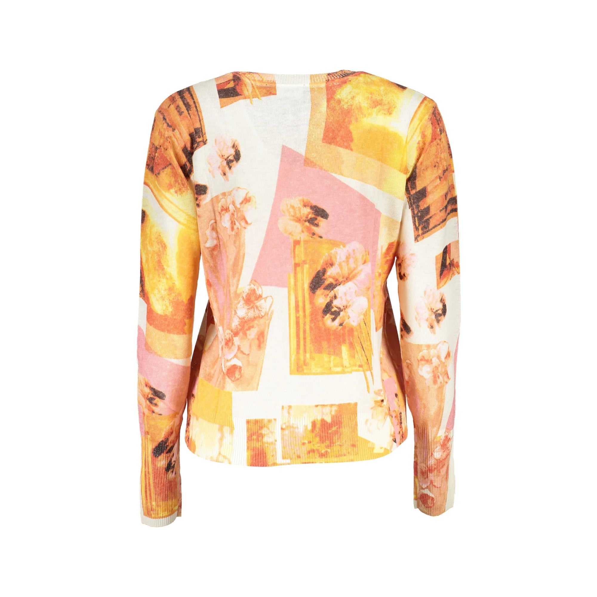 DESIGUAL MAGLIA DONNA BIANCO