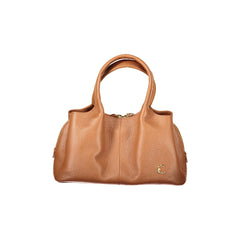 Coccinelle Borsa a Tracolla Pelle Donna Marrone Logo