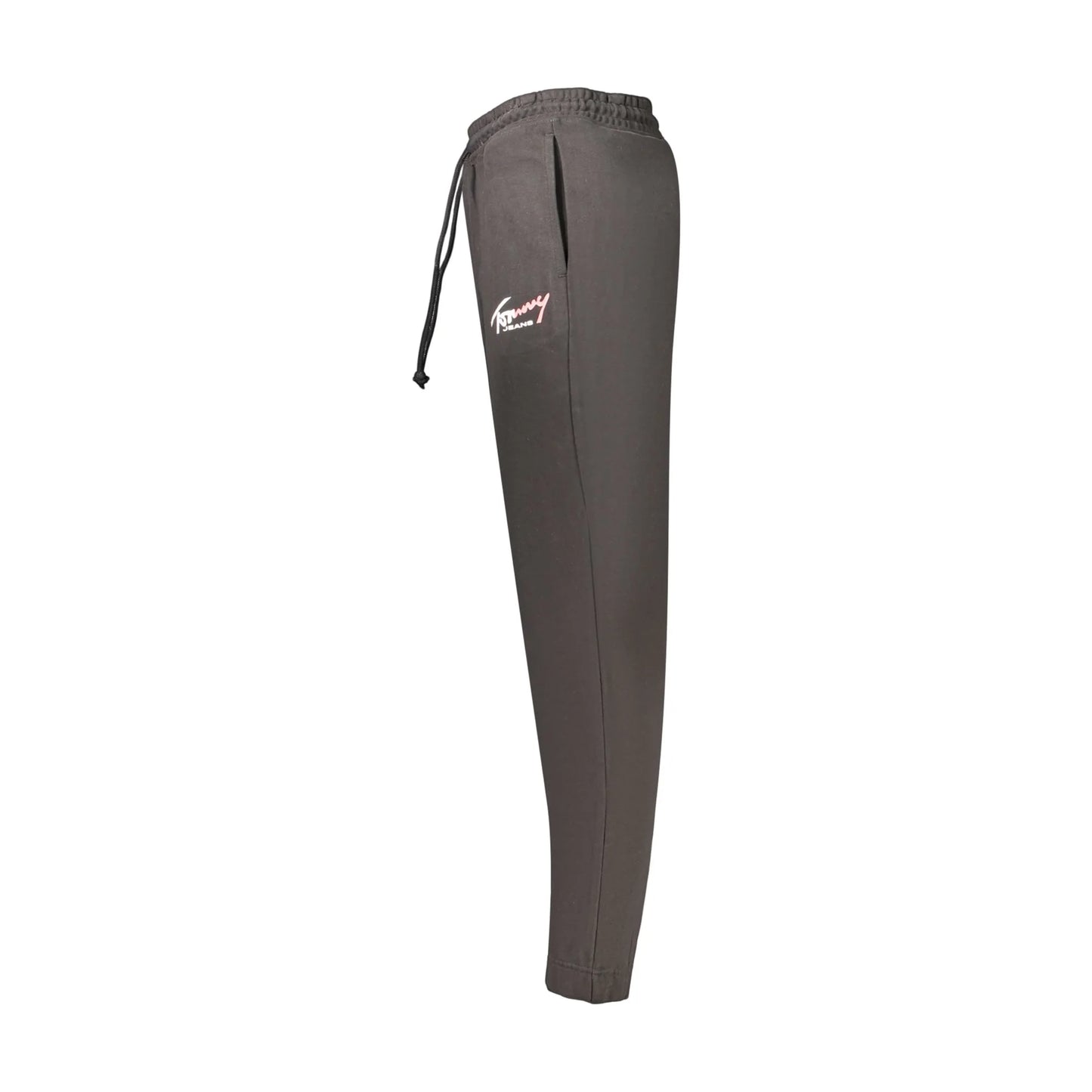 TOMMY HILFIGER PANTALONE TUTA LUNGO UOMO NERO